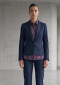 Giacca tessuto spigato con pantalone