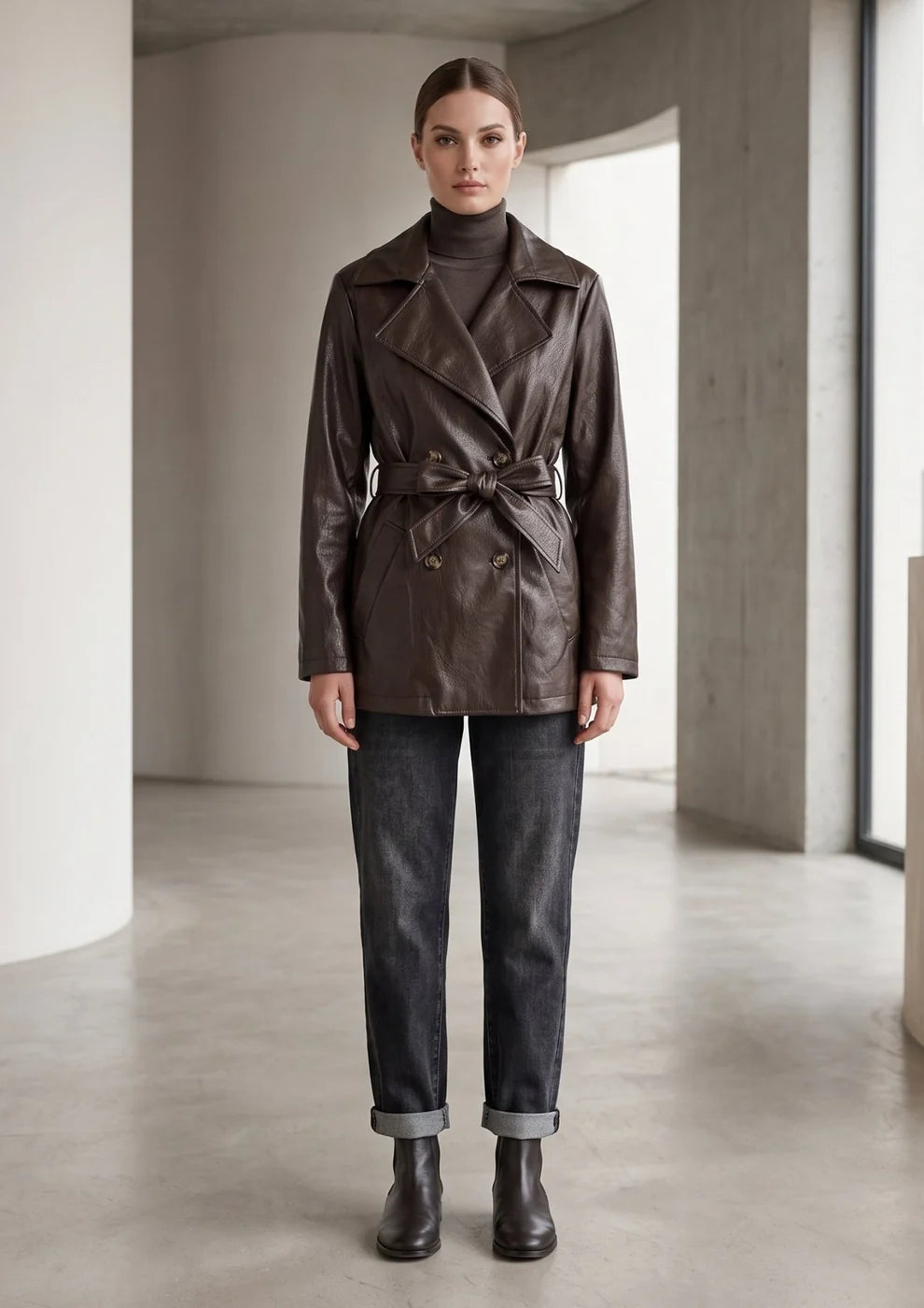 Trench ecopelle