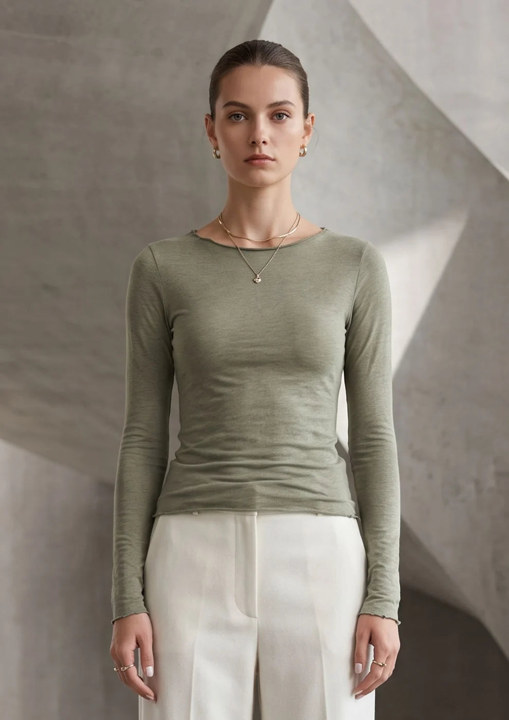 T-shirt elasticizzato