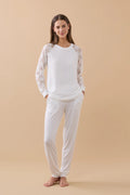 Pigiama donna modal e pizzo articolo easy