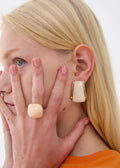 Anello Gael Over in resina