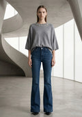 Jeans a zampa blue