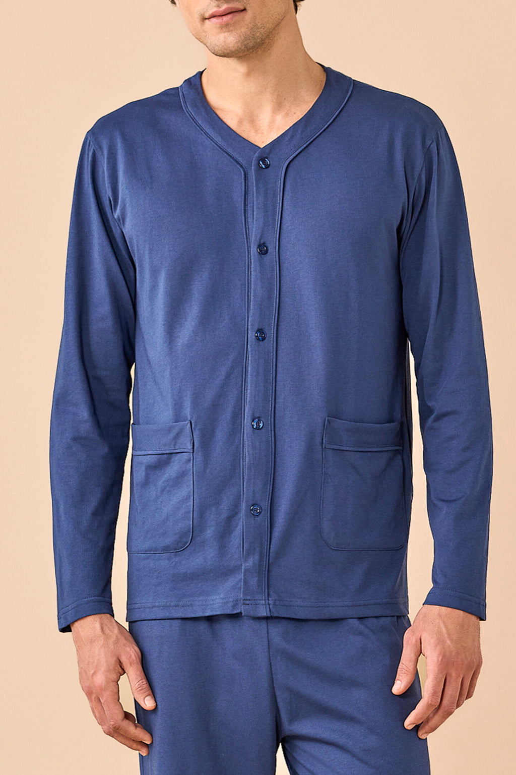 Pigiama uomo jersey invernale Timeless