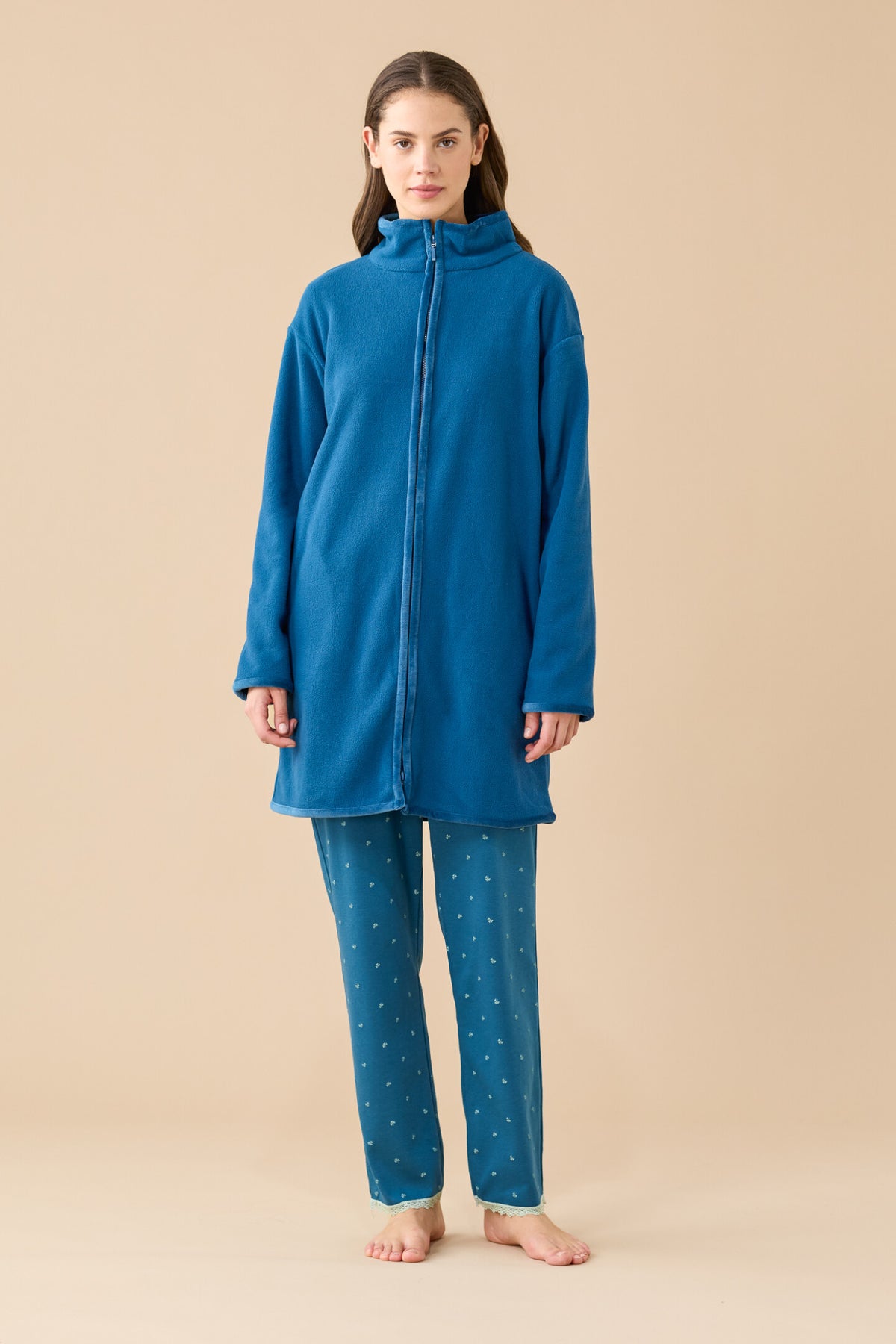 Vestaglia donna in micropile articolo Bloom