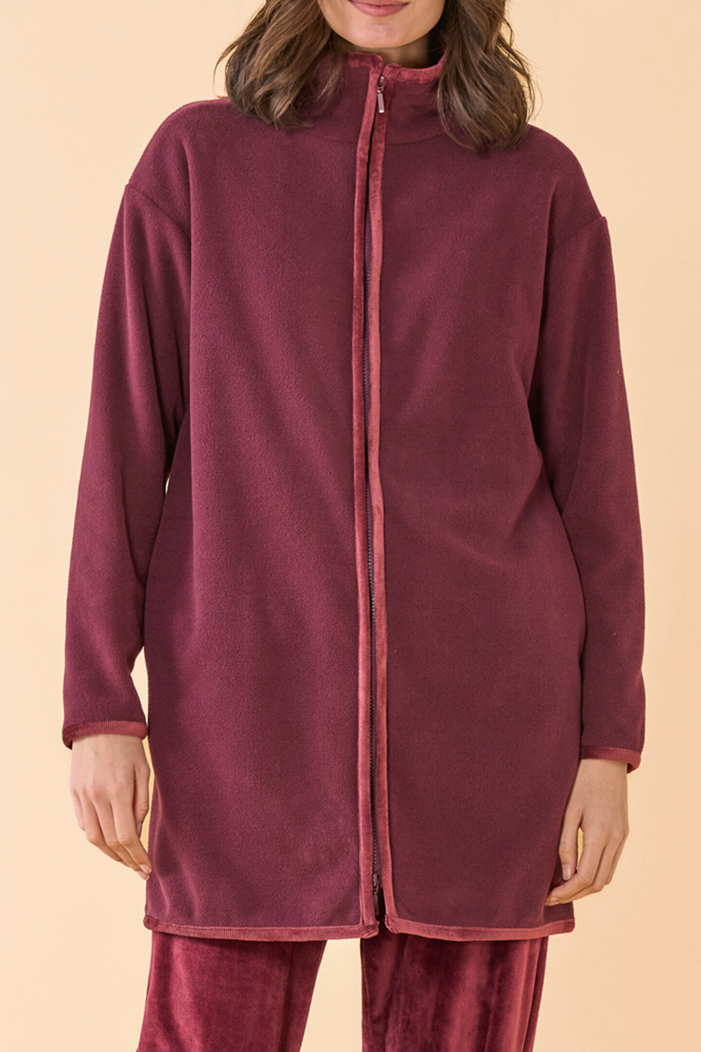 Vestaglia donna in micropile articolo Bloom