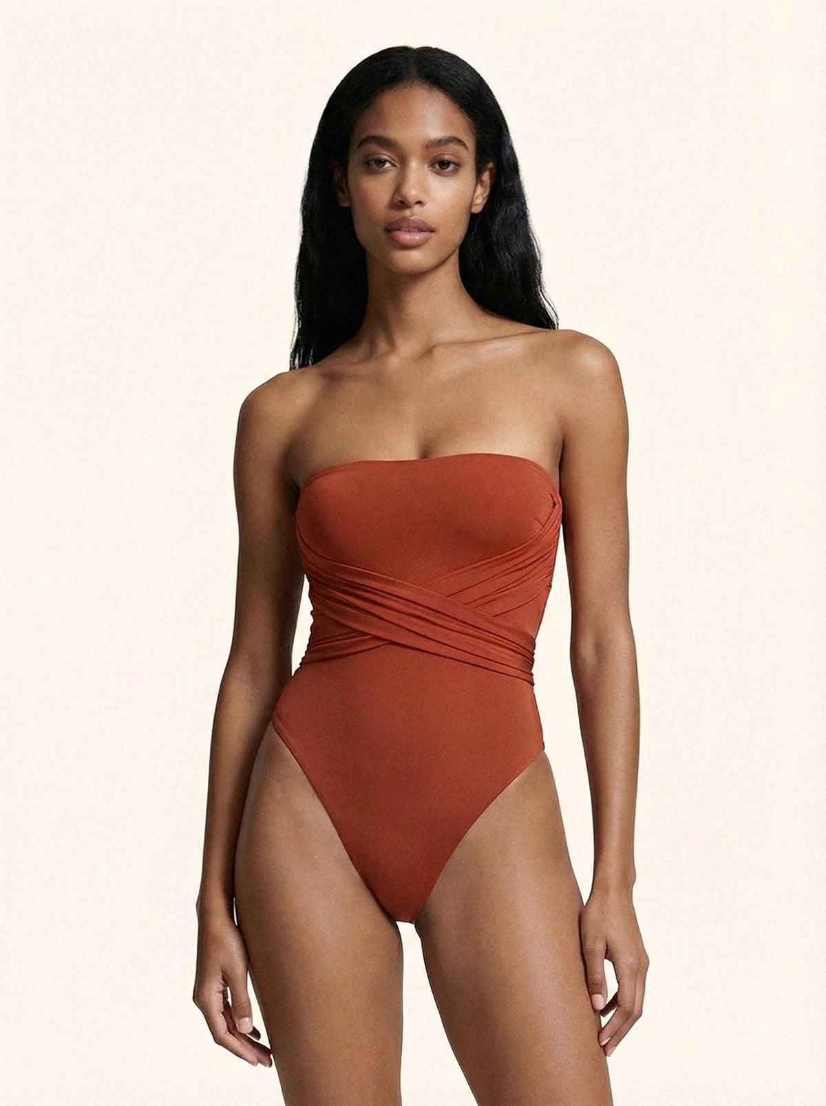 Monokini Donna Me Fui Red Clay