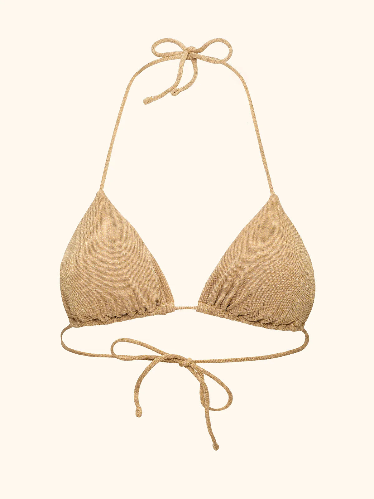 Triangolo Regolabile Donna Me Fui Gold SW0260GD Tessuto: Viscosa con lurex