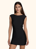 Vestito Corto Donna Me Fui Nero