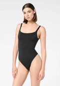 Body Spallina Stretta in Eco-Microfibra Elasticizzata Skinwear