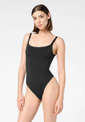 Body Spallina Stretta in Microfibra Elasticizzata Skinwear