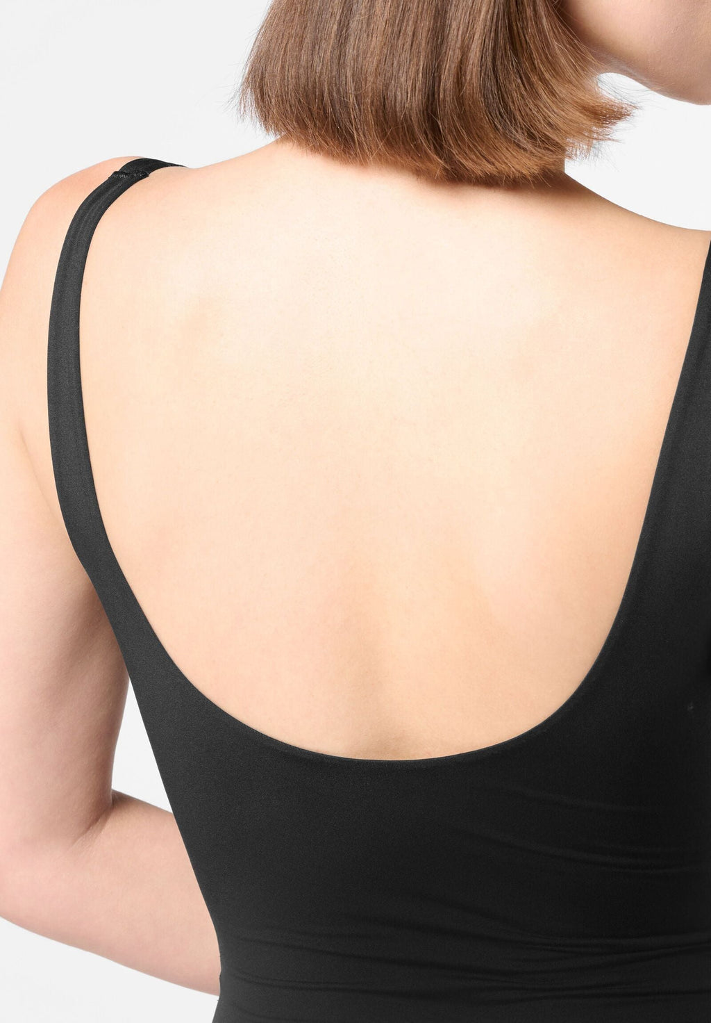 Body Spallina Stretta in Eco-Microfibra Elasticizzata Skinwear