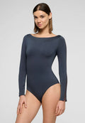 Body Maniche Lunghe Microfibra Elasticizzata Skinwear