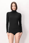 Maglia Dolcevita Manica Lunga in Modal Elasticizzato Perfect Line