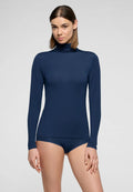 Maglia Dolcevita Manica Lunga in Modal Elasticizzato Perfect Line