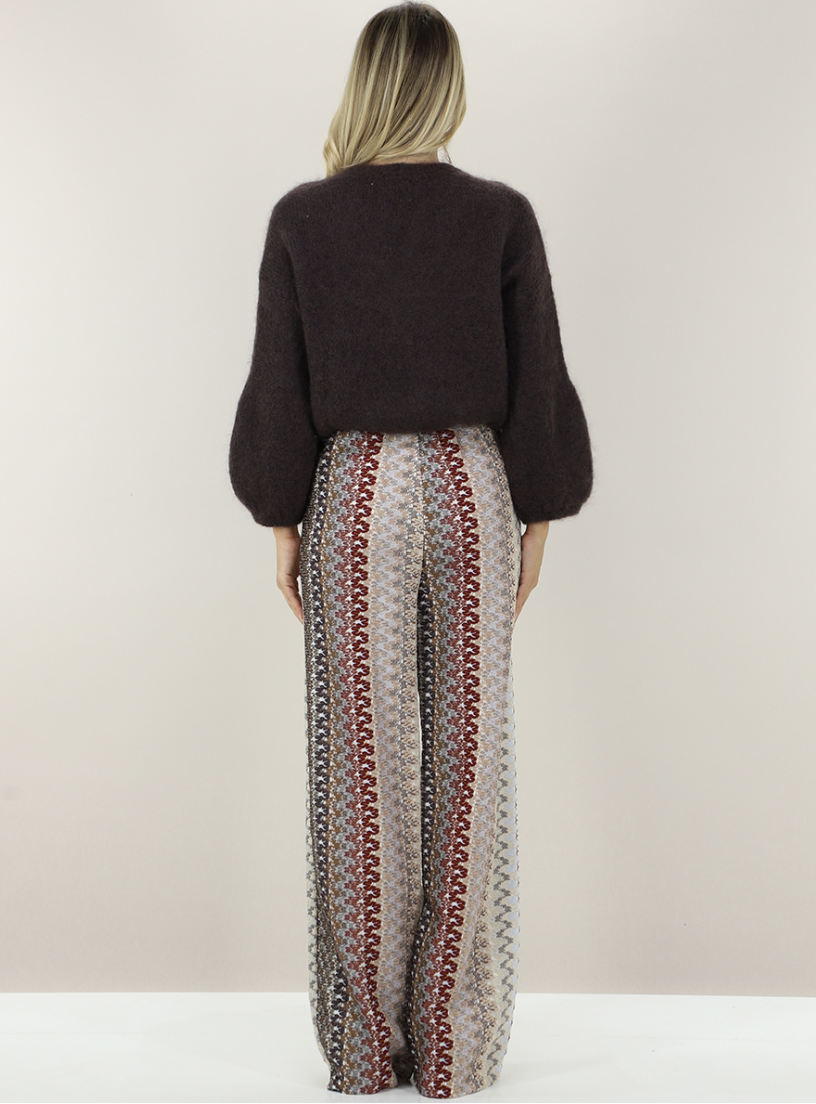 Cardigan di maglia chocolate PHO Firenze