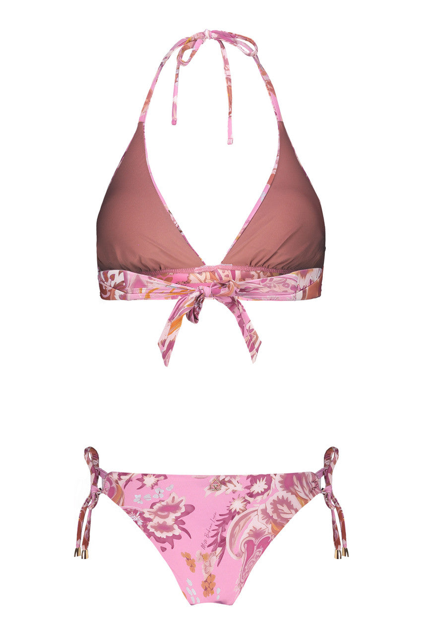 Bikini Triangolo vela con Strass e Slip Regular €227