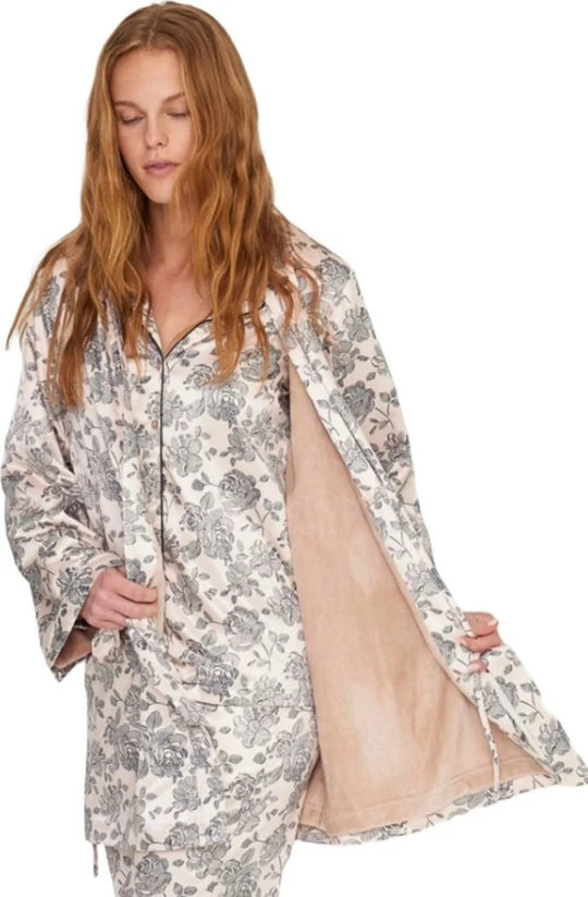 Vestaglia donna raso